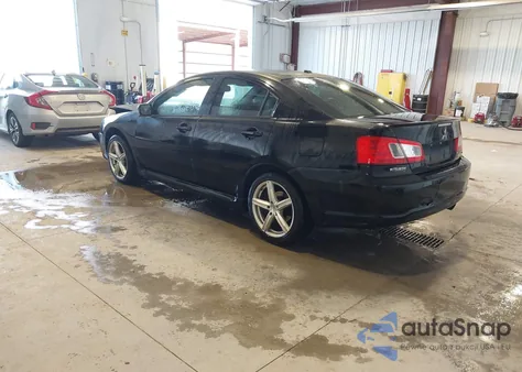 2009 Mitsubishi Galant Ralliart из США, поврежденный, VIN 4A3AB76T99E003596